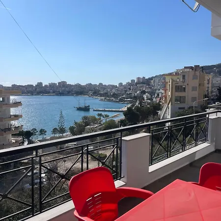 Appartement Vista Mozzafiato à Saranda Extérieur photo
